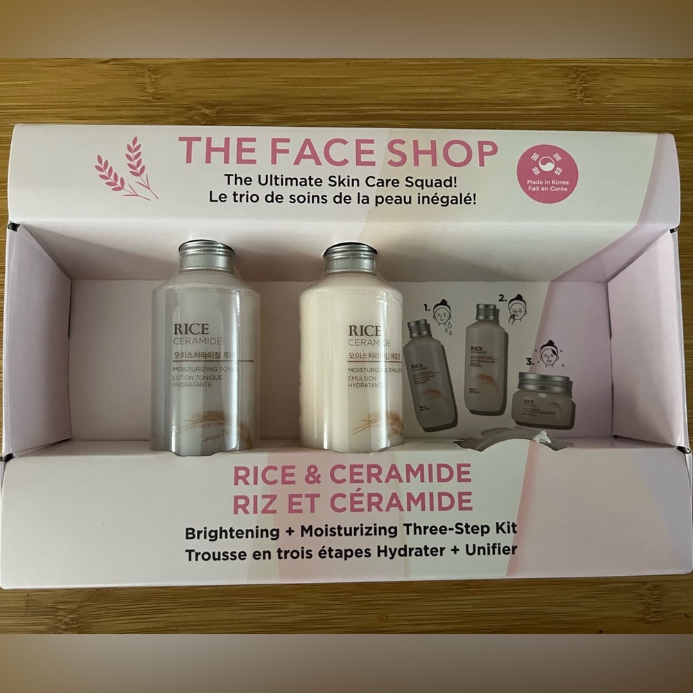 The Face Shop Rice & Ceramide Skincare Kit